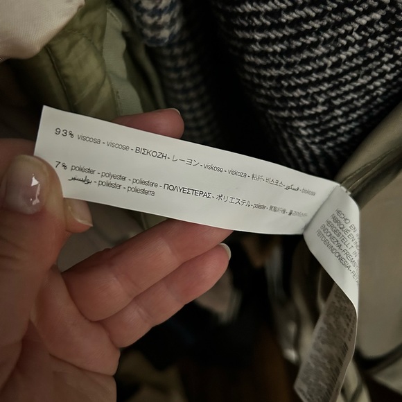 Zara NWT Trench Coat - Picture 9 of 11